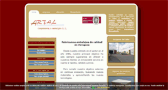 Desktop Screenshot of embalajesartal.com